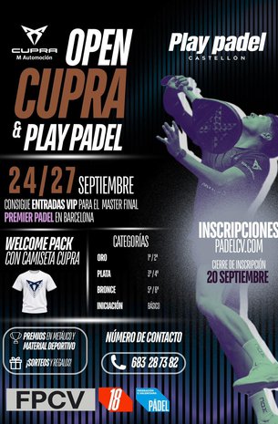 OPEN CUPRA & PLAY PADEL